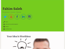Tablet Screenshot of fahims.com